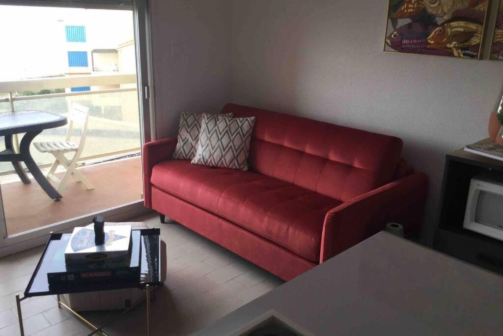 T3 Vue Exceptionnelle Avec Acces Prive A La Plage, Wifi, Clim - Dansnotreappart-Com - Valras-Plage Exterior foto